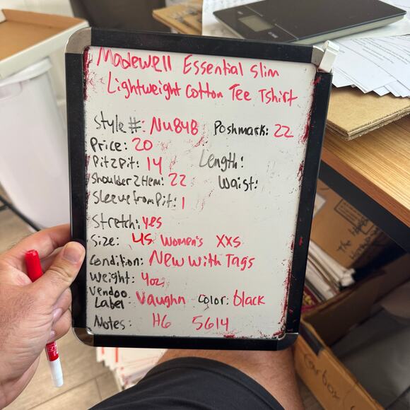 Madewell Essential Slim Lightweight Cotton Tee T-shirt US Women's XXS - Picture 6 of 6